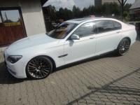 BMW 7 - celopřevlek do bílé perleti / po
