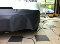 Acura - celopřevlek do bílé perleti, 3M plast fólie / průbeh