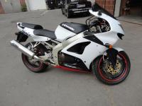 Kawasaki - Bílá perleť, carbon
